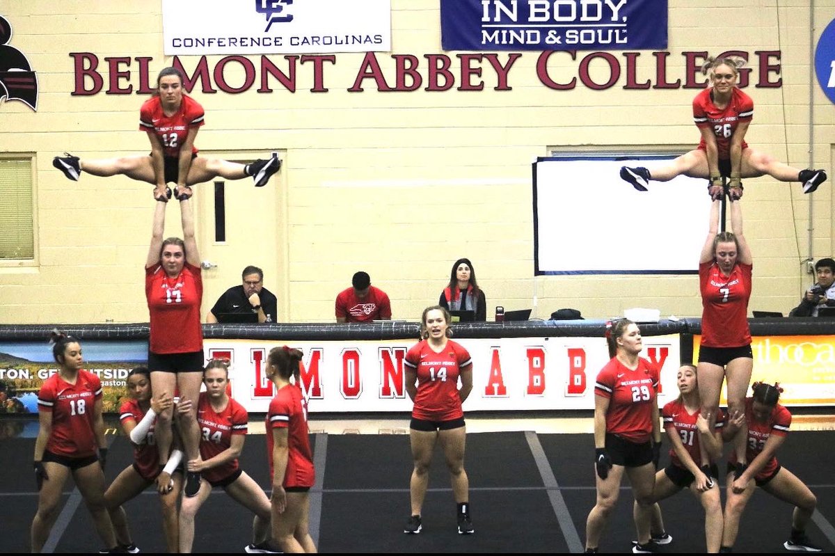 Belmont Abbey College Acrobatics and Tumbling tweet media