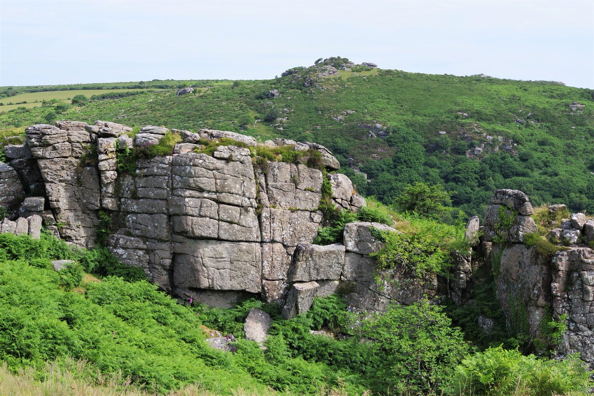 timdiss's tweet photo. Eastern Dartmoor, today. Bench Tor with Sharp Tor behind; Bench Tor with Mel Tor behind; Leigh Tor from below; Leigh Tor. #Dartmoor #Devon #torsofdartmoor https://t.co/Vsw4JxdohH
