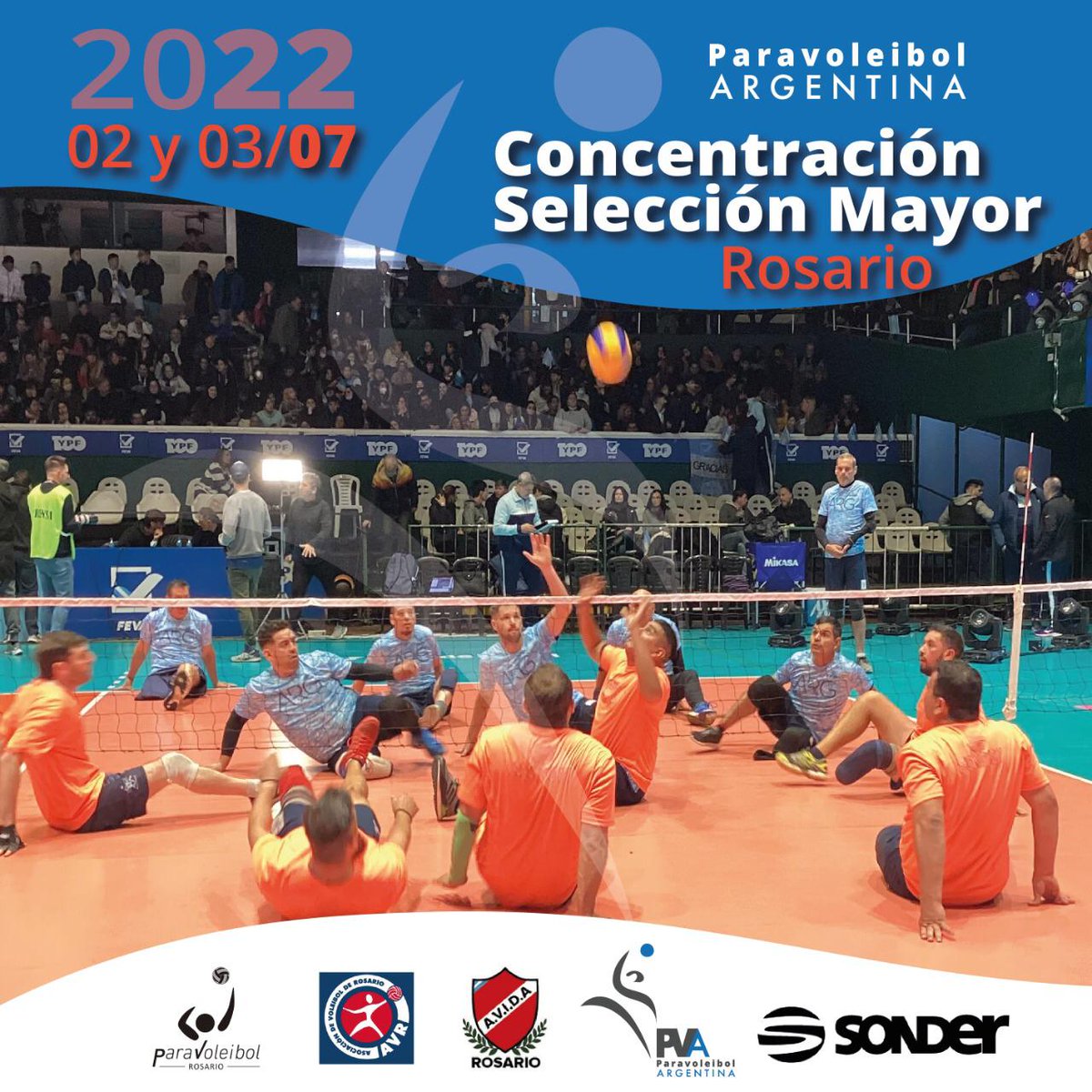 "Se hace camino al andar..."
Emocionante recibirlos en Rosario <a href="/paravoleibolarg/">Paravoleibol Argentina</a>