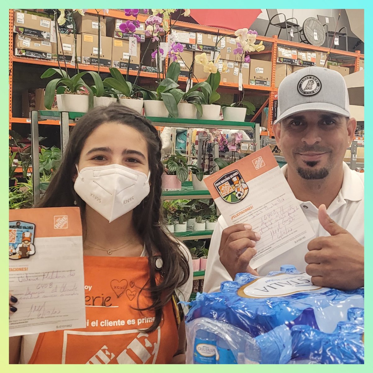 Meet Valerie and Jesus who were recognized by our customers for their service. Thank you guys for your commitment!  #team6408 #montehiedra #puertorico🇵🇷