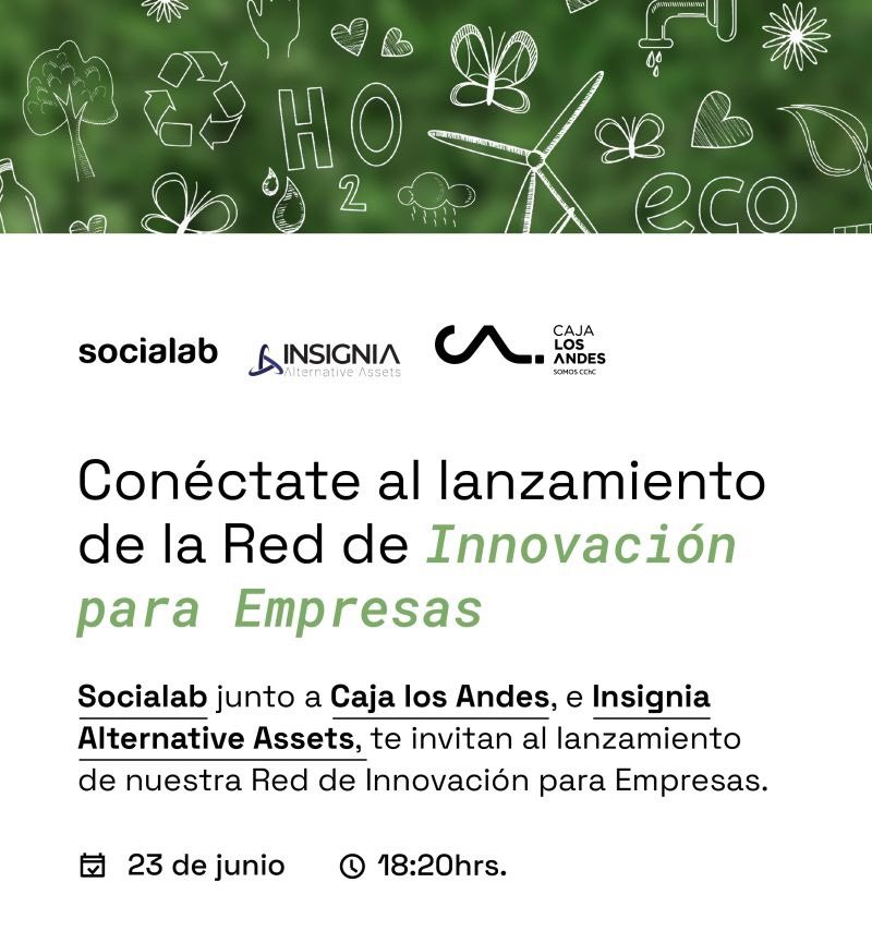 Se parte del lanzamiento de la Red de Innovación para empresas, una red para potenciancializar la sostenibilidad de las industrias en Latinoamérica, a través la innovación, soluciones ágiles y completas.

Conéctate al evento online en 👉 lnkd.in/gyeYFege 

⏰ GUA 17.20 hrs