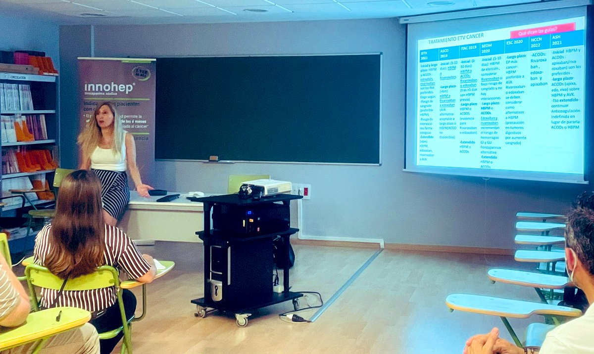 Taller de manejo de TVP/TVS con últimas evidencias en HBPM y ACODS y eco-doppler en patología vascular urgente.
Mil gracias a la Dra. <a href="/anapeirogomez/">Ana Peiró Gómez</a> de <a href="/ETVSEMES/">ETV-SEMES</a> y al Dr. Zaragoza. 
#EspecialidadUrgenciasYA