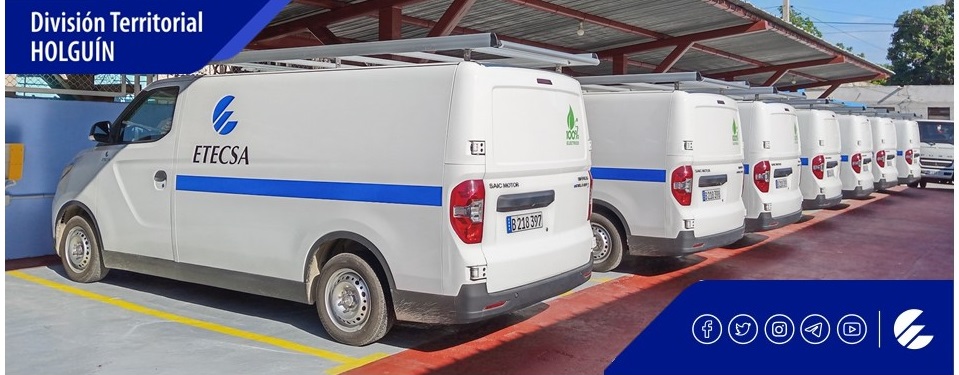 ETECSA ha demostrado su responsabilidad a favor del medio ambiente con la incorporación de los carros eléctricos en todo el país.<a href="/HildaAriasP/">Hilda Arias ❤️🇨🇺</a>,<a href="/DarquirisC/">Darquiris Sánchez Castro</a>.