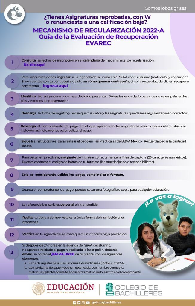 Plantel_10_CB's tweet photo. A toda nuestra comunidad del Plantel 10 Aeropuerto:
Les compartimos información respecto a los Mecanismos de Regularización para el semestre 2022A.
#Regularizate
#SomosLobosGrises #SomosBachilleres https://t.co/tWG2cUfXk1
