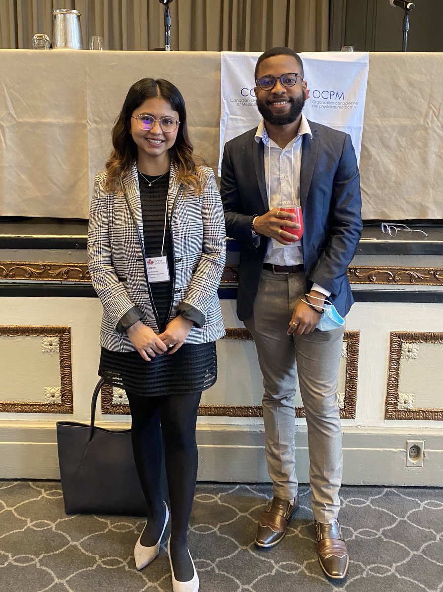 COMPTrainees's tweet image. Congratulations again to our inaugural COMP Inclusion, Diversity, Equity, and Accessibility (IDEA) Award recipients @JarydChristie and @BasharatFateen 👏🏽 Please join us in congratulating them if you’re at #COMPASM2022 in Quebec City!