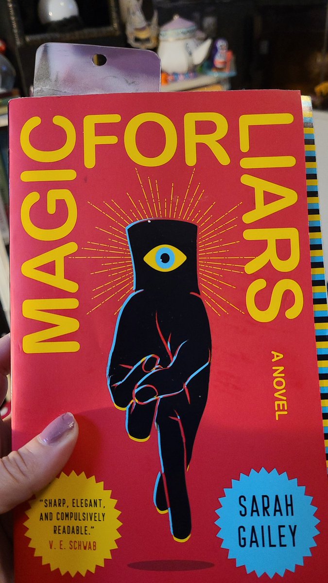 minxlaura123's tweet photo. New book time !!! Excited #magicforliars #BookTwitter #sarahgailey #Reading #bookworms https://t.co/oy60P4uCkN