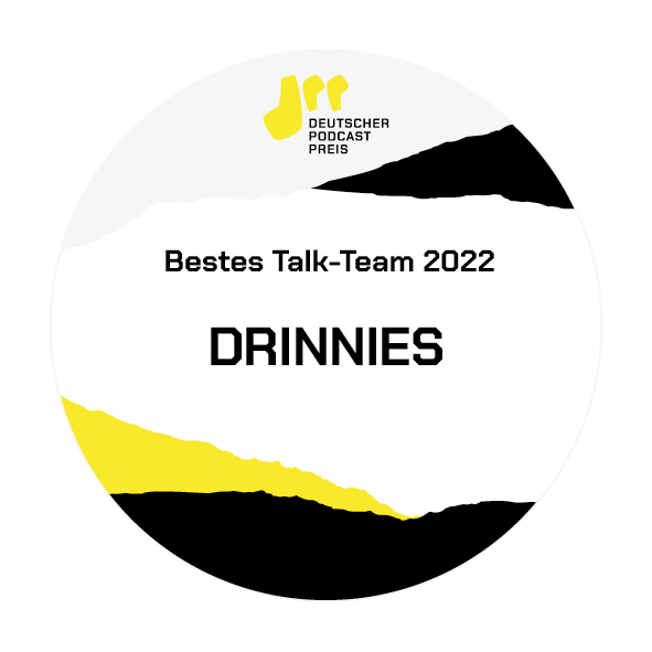 Ihr liebt sie! Und darum haben sich DRINNIES auch 2022 den Deutschen Podcast Preis in der begehrten Kategorie "Bestes Talk-Team" geholt. Giulia Becker &amp; Chris Sommer fühlen sich zuhause am wohlsten -  Von drinnen with love.
#dpp2022 #deutscherpodcastpreis #podcastpreis