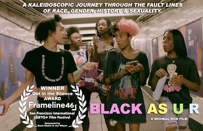 Pride Month News 1 - #BlackAsUR receives inaugural <a href="/Frameline/">Frameline</a> #OutintheSilenceAward, given to a film that puts a spotlight on courageous acts of #LGBTQ visibility &amp; empowerment, especially in places where such acts are rare and unexpected. Trailer: youtu.be/LuydLO4Xsy4