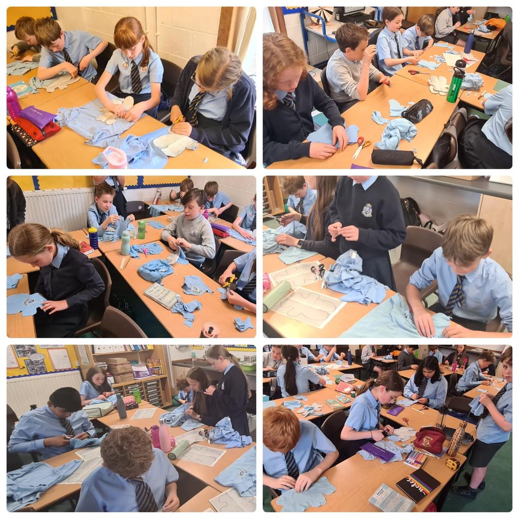 OLM_Primary's tweet image. P7B delighted to display the sewing and craft skills that they developed when creating their O.L.M Memory Bears #OLMSTEM #godsgifts