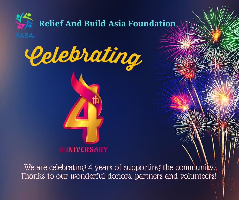 RABAFoundation's tweet photo. Celebrating RABA's 4th Year Anniversary!

#anniversarycelebration #celebration #charity https://t.co/dQCovjPwX3