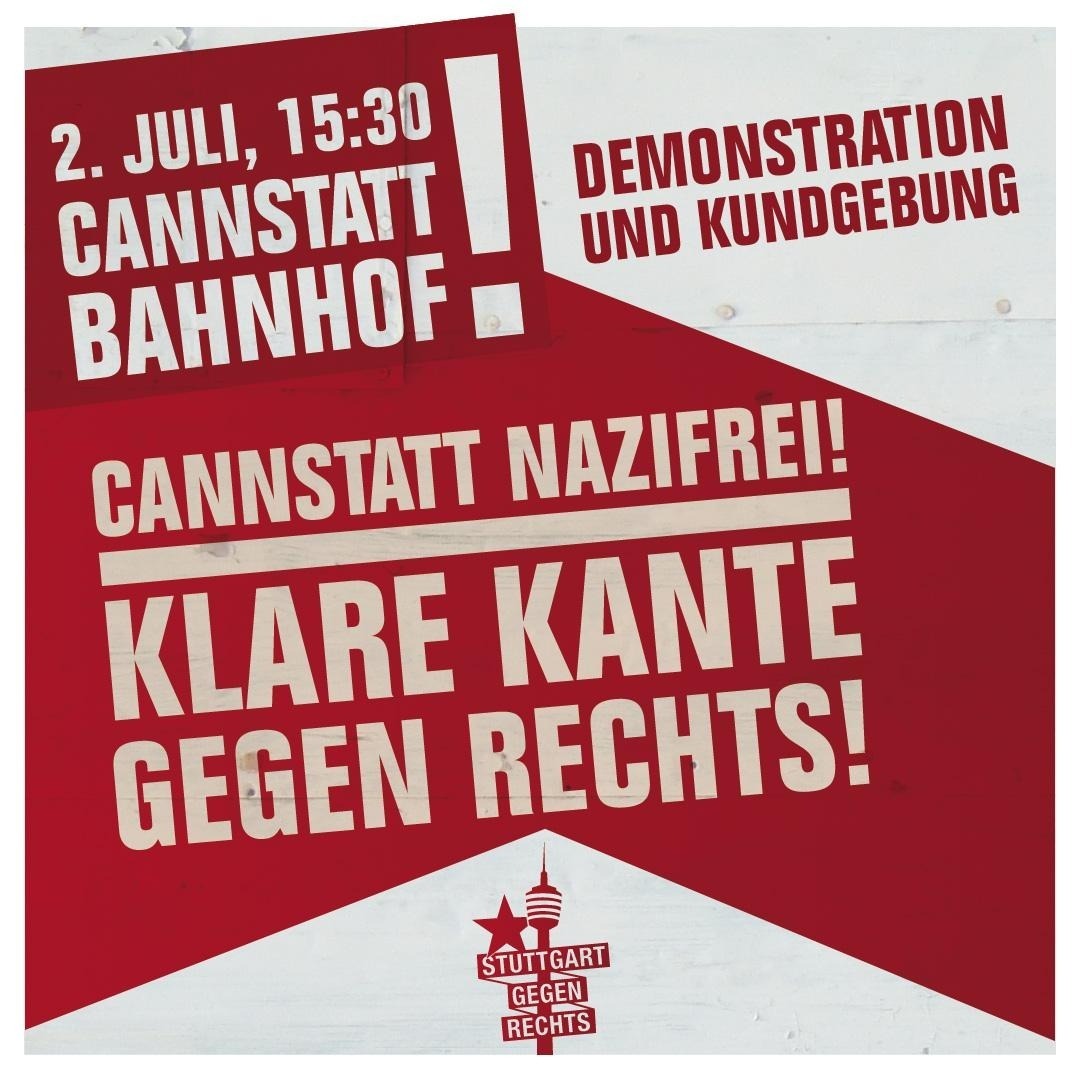 Der Parteitag ist (stand jetzt) immer noch abgesagt. Aufgrund einer gelungenen antifaschistischen Mobilisierung mit breiter Unterstützung. Da bleiben wir dran und rufen zu einer Bündnisdemo in Cannstatt auf: Klare Kante gegen Rechts! #noafd #nonazis #cannstattnazifrei #stuttgart