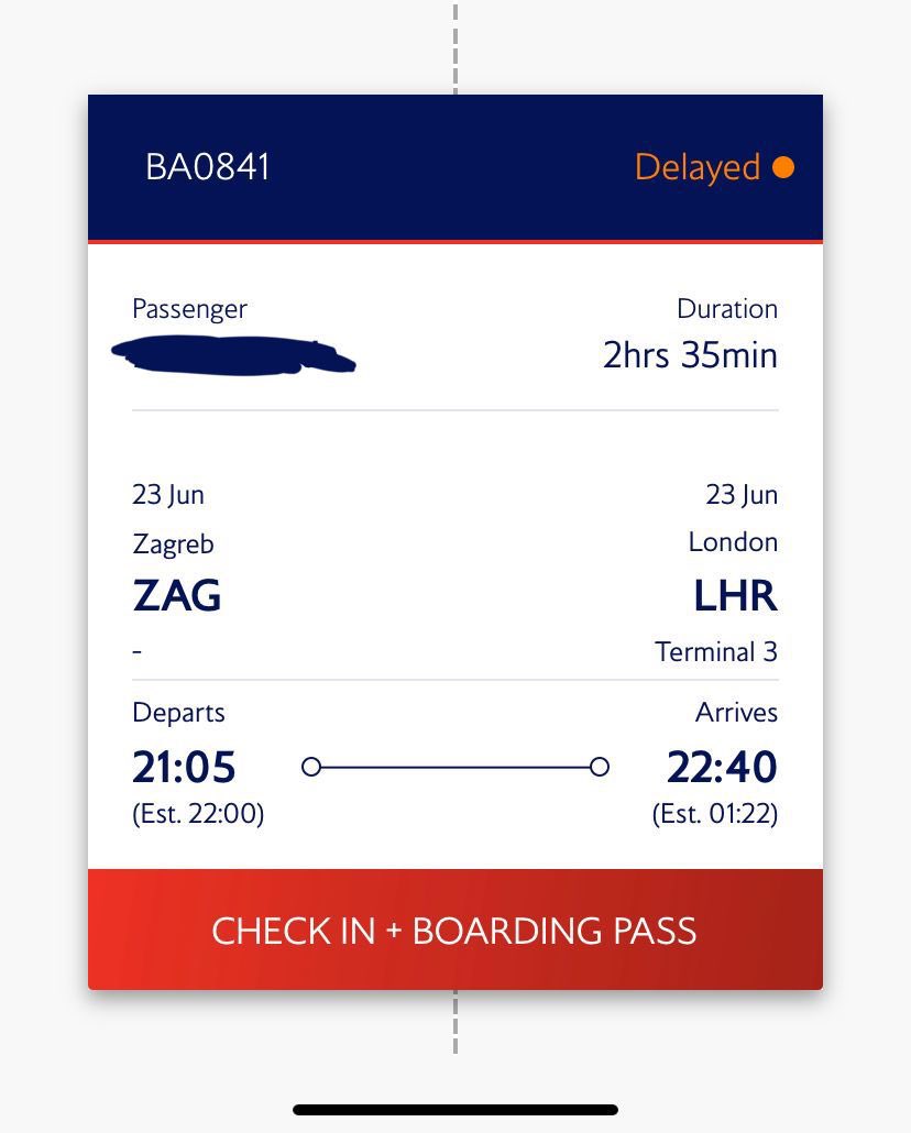 _scottbsays_'s tweet photo. @British_Airways hi! Any idea what time BA841 is due to land at Heathrow? Your app says it’s departing 55 minutes late but arrival time is almost 3 hours late! https://t.co/PSA5rhqVF0