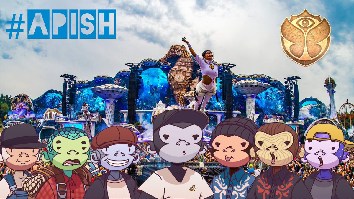 Who's #Apish ? 
🇧🇪✈️🕺🪩🎇 <a href="/justape_/">Ape. 🍌</a> <a href="/tomorrowland/">Tomorrowland</a>  #LFG