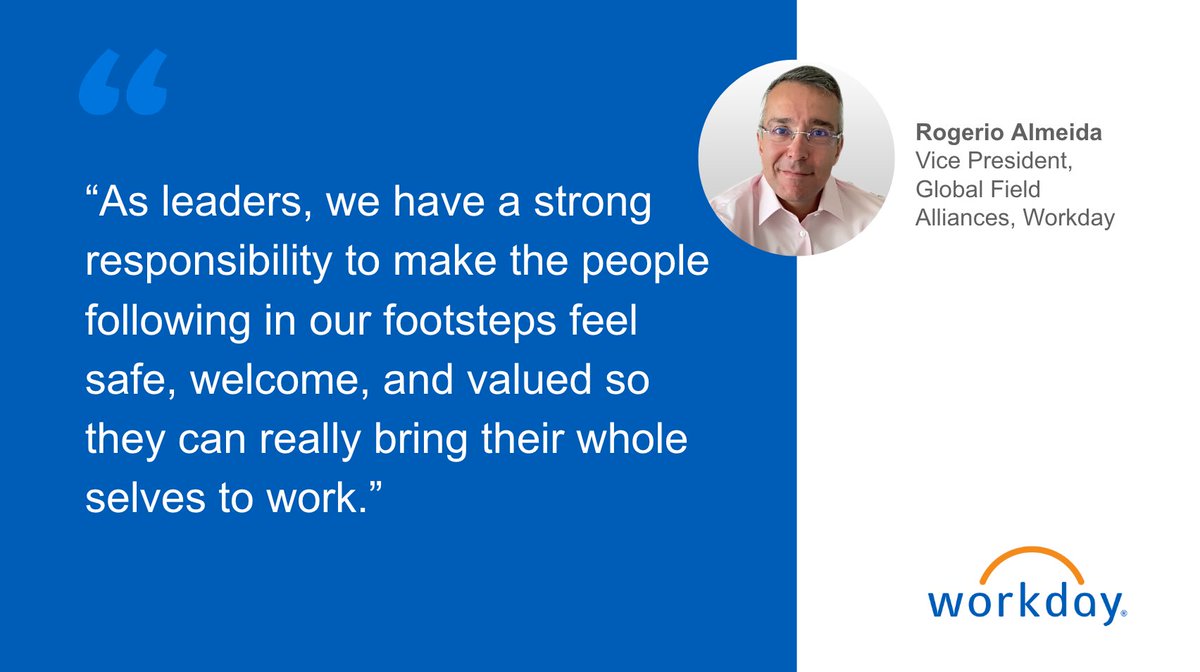 "We all have the individual power and ability to make this world a much better place." Our VP of Global Field Alliances Rogerio Almedia shares perspectives on #Pride and key ways to take action: w.day/3OukHkw #WDAYPerspectives