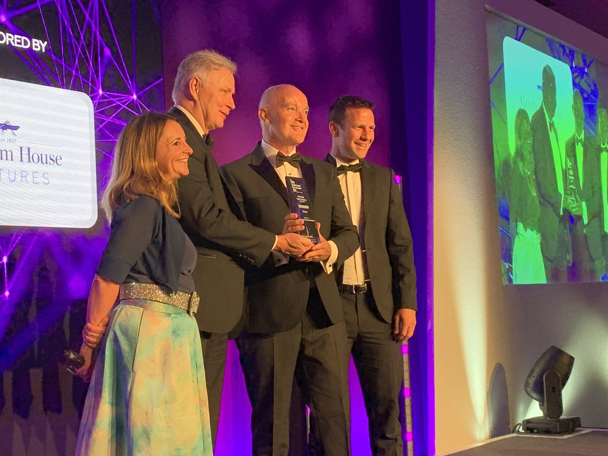 Emerging Tech Company of the Year sponsored by @greshamhouseplc goes to @xim_company – huge congratulations 🌟🌟 #SCTA #Awards #SouthCoast #AwardEvent