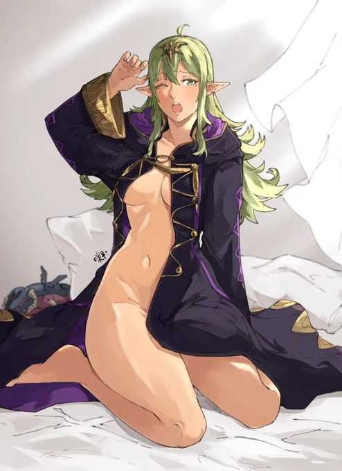 Borrowing Robin's coat 