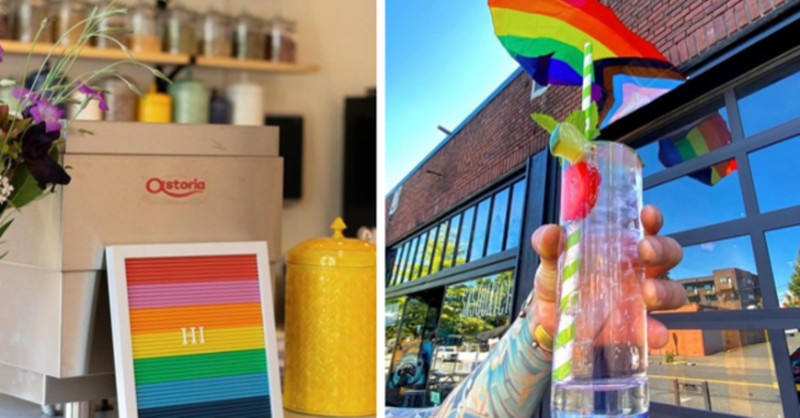 Vancouver_USA's tweet photo. Itโs still Pride month! ๐ณ๏ธโ๐ Beyond the fun and colorful events, support the local LGBTQIA+ friendly businesses in Vancouver that make welcoming all a top priority! ๐ #SupportVanWA #VancouverWA
