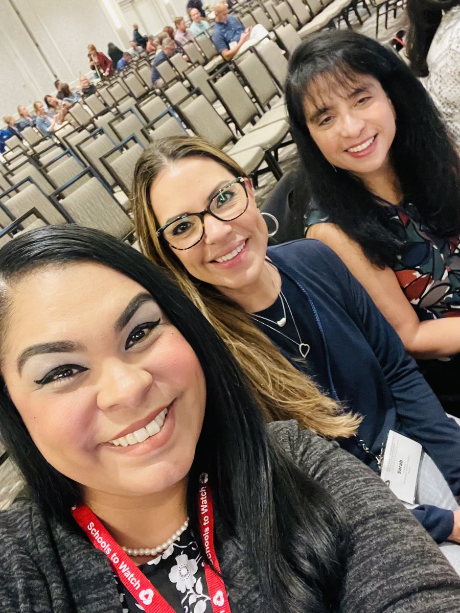SarahVenegasEdD's tweet photo. It’s been a GREAT start at my first National STW Conference. Got to spend time hearing about @brewerhm’s journey as a middle school principal leading &amp; serving teachers, students, and their families. Learning more about how to help my #RaidersRiseUp!! #SchoolsToWatch #STW2022 https://t.co/Vd7XI7AFBj