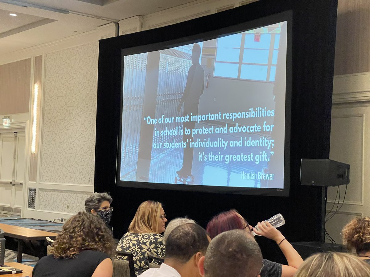 SarahVenegasEdD's tweet photo. It’s been a GREAT start at my first National STW Conference. Got to spend time hearing about @brewerhm’s journey as a middle school principal leading &amp; serving teachers, students, and their families. Learning more about how to help my #RaidersRiseUp!! #SchoolsToWatch #STW2022 https://t.co/Vd7XI7AFBj