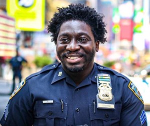 sbanypd's tweet photo. In commemoration of Caribbean-American Heritage Month, the SBA recognizes Sgt. Peterson Lochard #PSA4 @NYPDPSA4. Born in Haiti, came to the U.S. for pro soccer career. Queens College grad, member of @nypd_finest_soccer. Favorite motto, “In unity there is strength.” @halefo_nyc https://t.co/4x2c1dglKZ