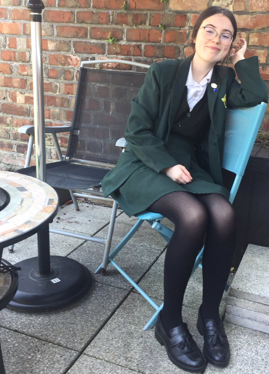 memcalea_maire's tweet photo. Last day in her green school uniform! Her final GCSE taken today. I am seriously super proud of this beautiful daughter of mine . Off now on a mini break with her across the Irish Sea 💕💕 https://t.co/neNvVh1c1Y