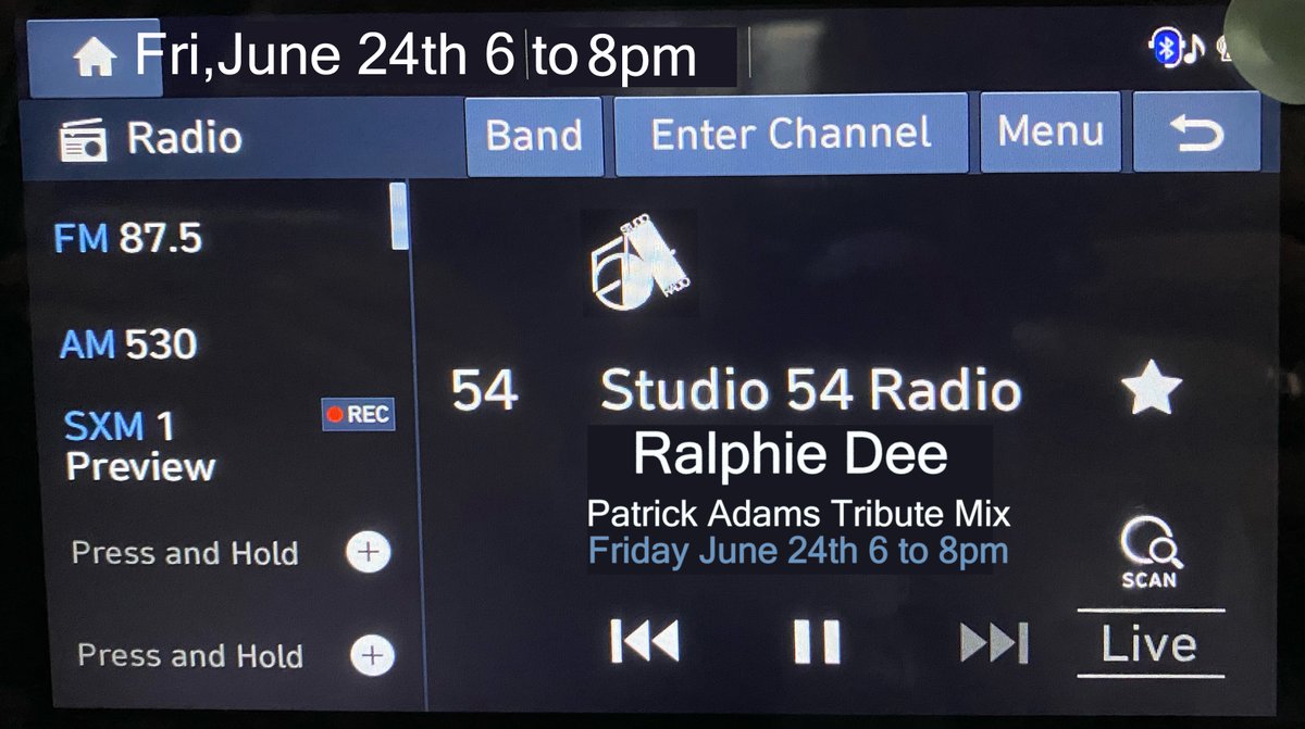 RalphieDee's tweet photo. Tomorrow Friday June 24th 
Studio 54 XM Channel 54
2 hours of Patrick Adams
Mixed by Ralphie Dee on Robbie Leslie Presents
6 to 8 pm
Tribute to a LEGEND!
Your music lives thru all of us, Rest In Peace! https://t.co/nr03TG4oPs