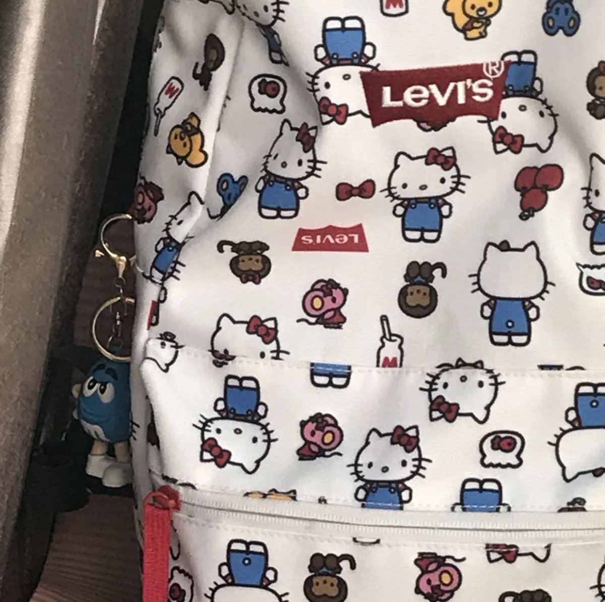 sanriogoeshard ♡ on Twitter "Hello Kitty Levi’s Bagpack!"