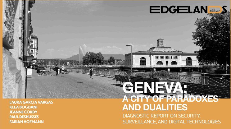 Comment Genève perçoit la numérisation de la sécurité, les enjeux liés à la « société de surveillance »et les conséquences sur le vivre ensemble. Après plus de 40 interviews, les réponses dans notre rapport <a href="/EdgelandsInst/">Edgelands Institute</a> 

lnkd.in/efhi6dFu