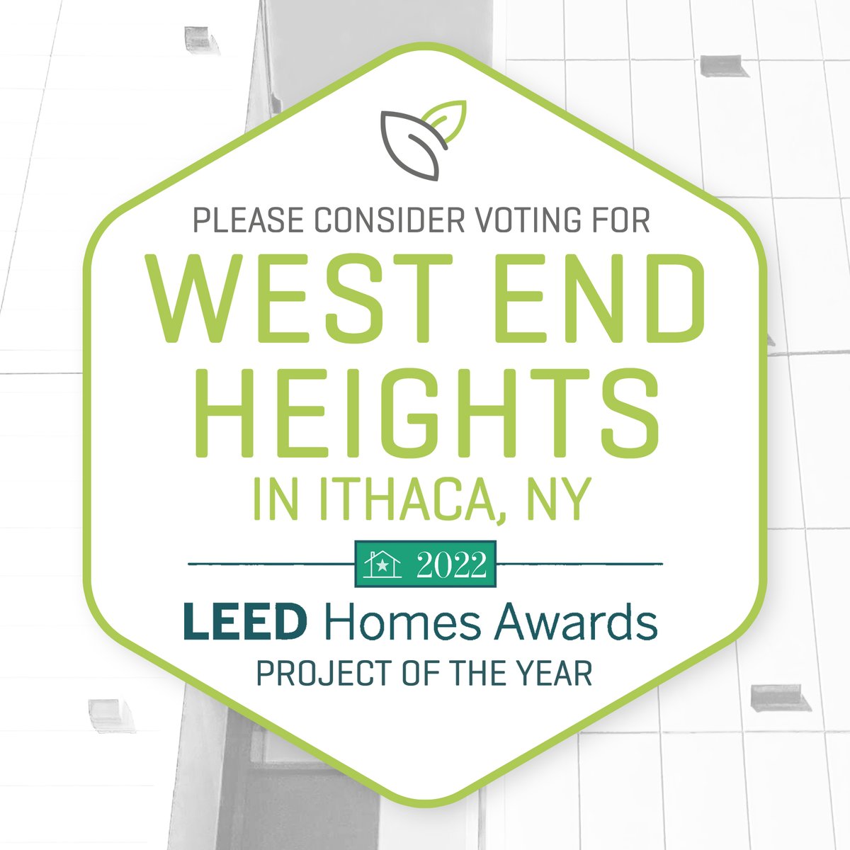 Please vote for West End Heights for the 2022 #LEEDHomes Award Project of the Year. We served as the green rater on this project.
bit.ly/3HKFxKd