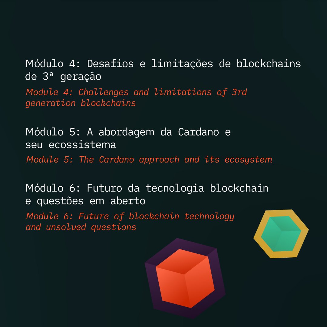 everyblockstd's tweet photo. Do you want to enter the #blockchain world but don't know where to begin? Then check out our Introductory #MOOC course!⬇️ #Catalyst #Fund7 #BuildingOnCardano $ADA https://t.co/6BYkiUvQkm