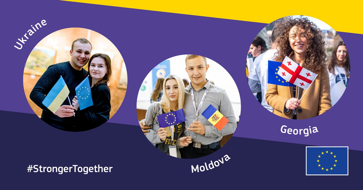 eu_enlargement_'s tweet photo. 🇪🇺@EUCouncil endorsed @EU_Commission Opinions, granting European Perspective to 🇺🇦#Ukraine, 🇲🇩#Moldova & 🇬🇪#Georgia and:
▪️Candidate status to 🇺🇦&🇲🇩now, on the understanding that certain steps will be taken
▪️Candidate status will be given to 🇬🇪 once key priorities are addressed https://t.co/zS0thjvk6S