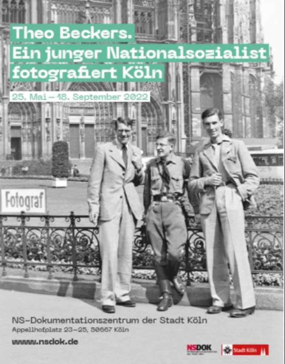 Lili94711018's tweet photo. Das @nsdoku stellt Fotografien eines #Nationalsozialisten aus und wirbt für die Ausstellung, wie für eine gewöhnliche #Kunstausstellung. @koeln bezeichnet die Werke auf der Website als kleinod der privaten Fotografie.
Das ist #irritierend und #zynisch. https://t.co/ob2TaYIQci