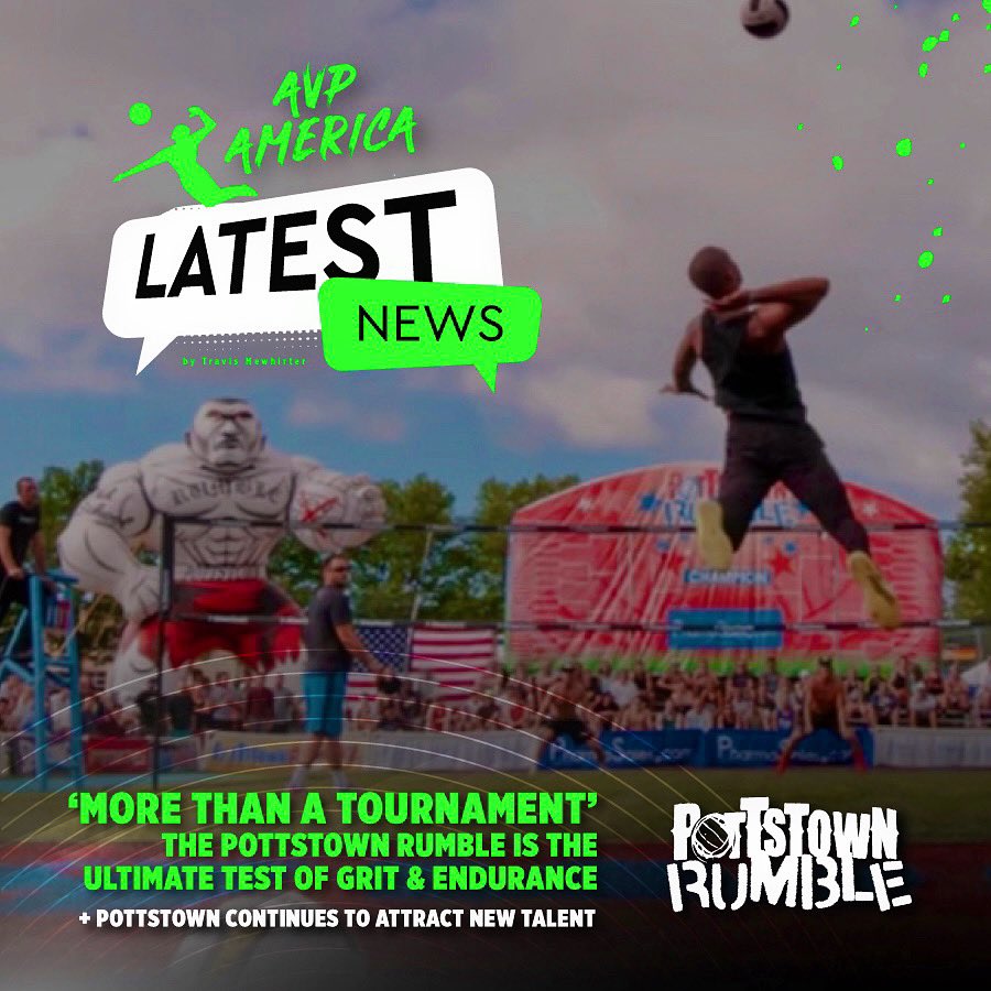 ‘More than a tournament’ the #PottstownRumble is the ultimate test of grit and endurance. PLUS, read about how Pottstown continues to attract new talent! Head over to avpamericadigs.com/blogs/news to read TWO recent news stories from <a href="/Travis_Mew/">Travis Mewhirter</a> about this weekends 30th Rumble!
