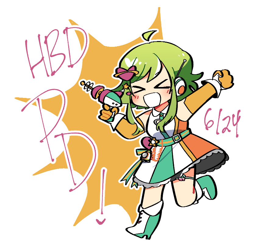 「HAPPY BIRTHDAY !!!!!! @pierrotsdoll 」|riceのイラスト