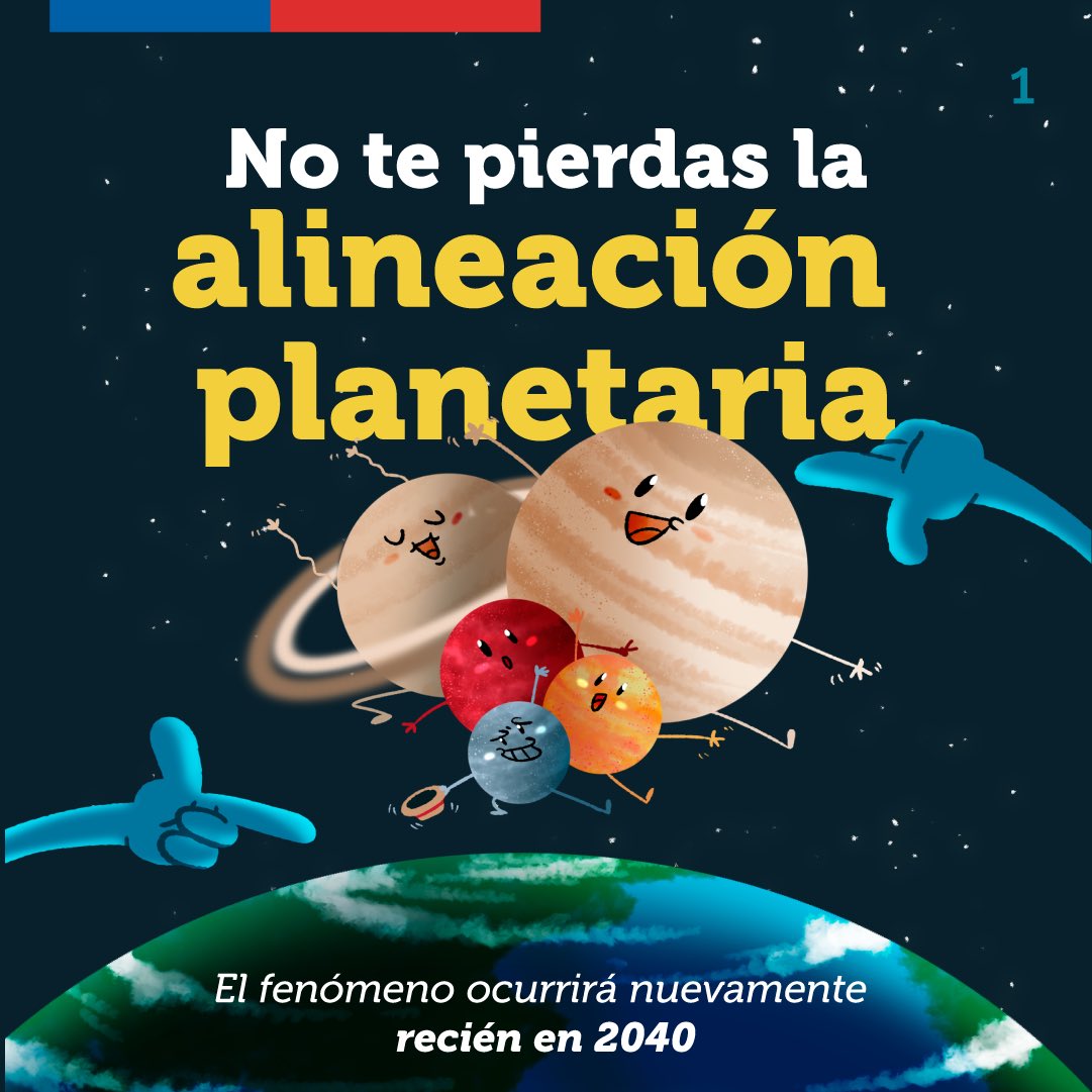 SeremiCienciaMa's tweet photo. 🔭 ¿Sabes en qué consiste la alineación de planetas? Cada 18 años los llamados "planetas clásicos" se ubican de manera que parecieran estar completamente alineados, y durante los últimos días de junio podremos disfrutar de este fenómeno astronómico sin igual 🌕🪐
Conoce más ⬇️ https://t.co/it5jVEu1lw