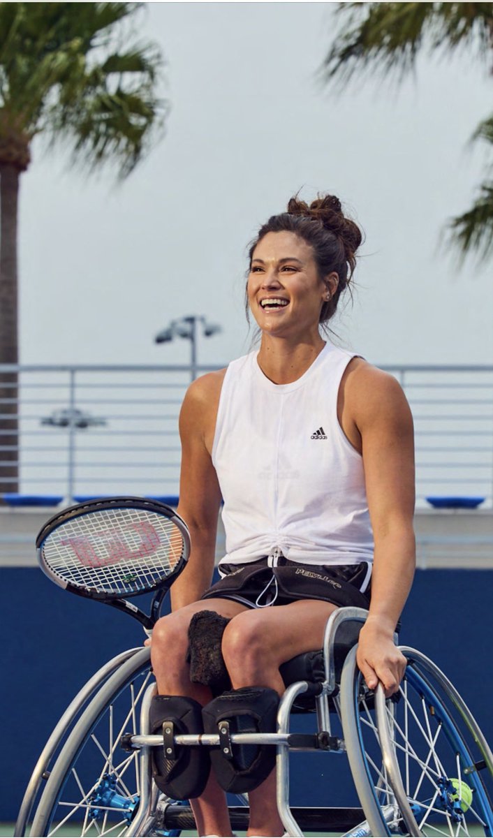 mathewson_dana's tweet photo. Happy Olympic &amp; Paralympic Day! The world sees the spectacle and the grandiosity of the Games every four years, but what isn’t always seen is the hard work and sacrifice that it takes to get there. #olympicandparalympicday #paralympian @adidasUS #adidastennis https://t.co/r6ptqiiQbv