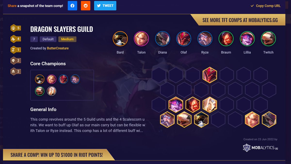 wackt1's tweet image. Check out this @Mobalytics team comp I made for @TFT. Share a comp to win up to $1000 in RP 🥳 app.mobalytics.gg/tft/set7/comps… #MyMobalytics #TFTComp