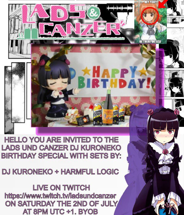 LadsUndCanzer's tweet photo. This Saturday !!! 😎😎😎😎 🍻 https://t.co/nJO5VEGUBi