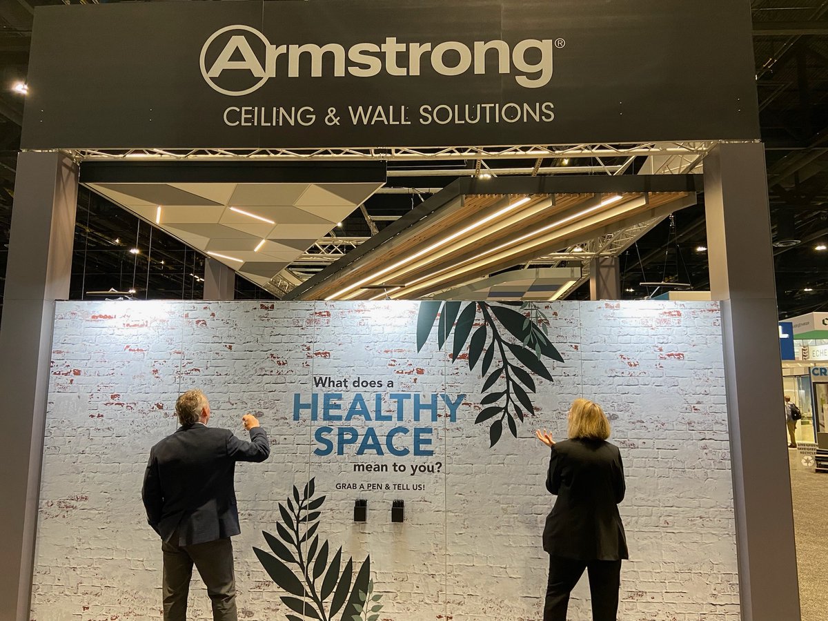 Our #HealthySpaces team meets up with Joe Allen at #AIA22. What a spectacular first day it has been with  @AIANational in Chicago. 

Hope to see you here tomorrow at Booth 1831!