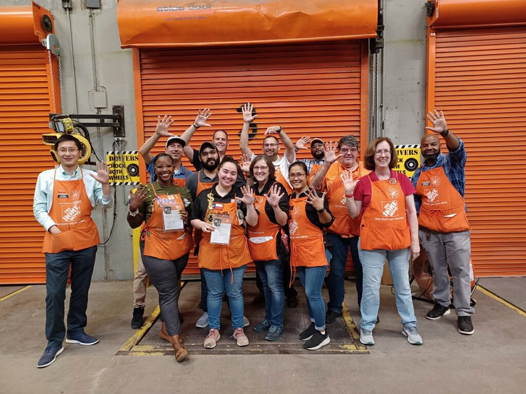 Great job to team <a href="/6543Home/">Home Depot 6543</a> for their focus and attention to the inventory prep process and achieving 5 - 99’s. We’ve got 99 problems, but the prep ain’t one! <a href="/bliczwek/">Brian Liczwek</a> <a href="/dontamcam/">Tammy Campbell</a> <a href="/KadeKasner/">Kade</a> <a href="/THDKevinL/">Kevin Lu</a> <a href="/6543Monique/">Monique Balshaw</a>