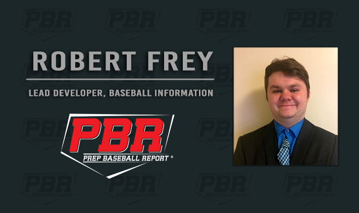 prepbaseball's tweet photo. π£οΈ πππ¬ πππ§π πΌπ‘ππ§π©: Prep Baseball Report is excited to welcome @RobertFrey40 (Lead Developer, Baseball Information) to the team.
#PBRTech #PBRDataHQ https://t.co/4DmyF5HYou