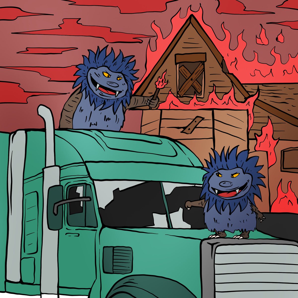 Critters Town tweet media