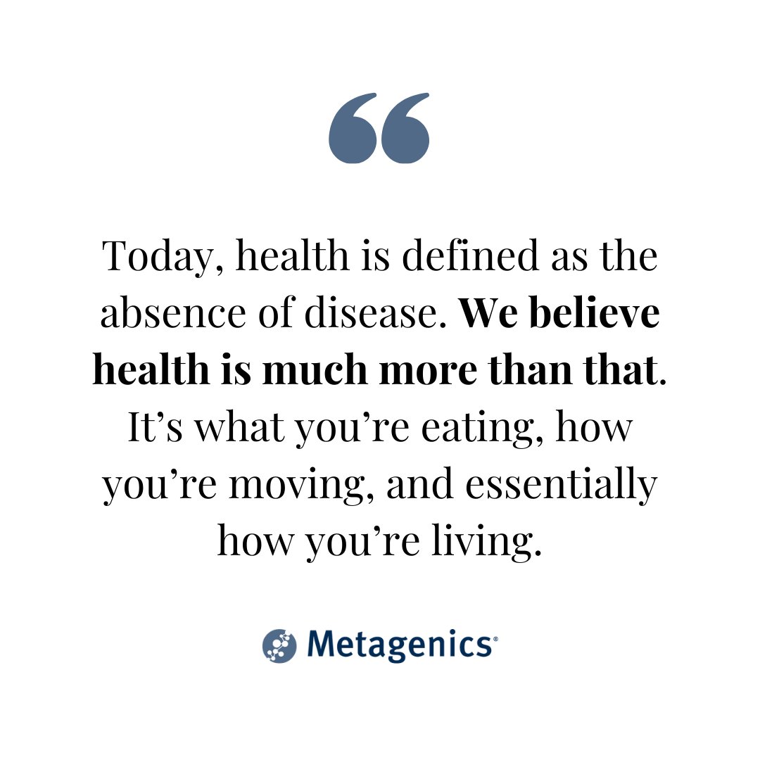 Metagenics (@metagenics) on Twitter photo How do you define health? ❤️  if you agree! 
#quoteoftheday #lifestylemedicine How do you define health? ❤️  if you agree! 
#quoteoftheday #lifestylemedicine