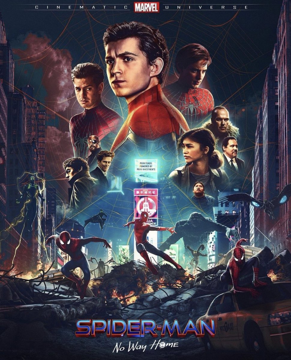 Tobey_MCU's tweet photo. C'est dingue de voir que les affiches des fans sont 100 fois mieux que ceux de Sony ! #SpiderManNoWayHome #SpiderMan https://t.co/HCDqL6sOer