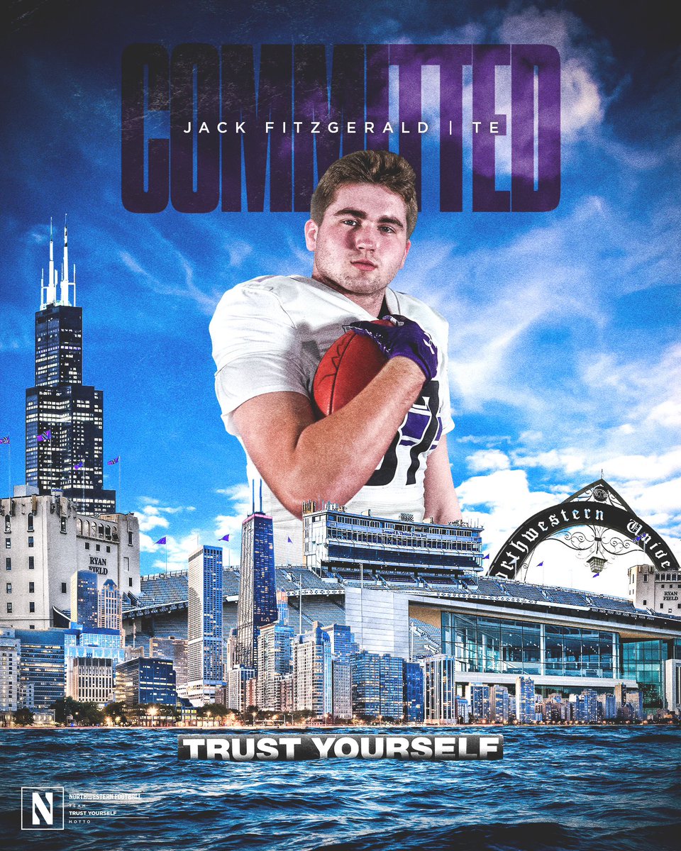 So excited for the opportunity to rep the purple and white 🟣⚪️ #gocats <a href="/NUFBFamily/">Northwestern Football</a> <a href="/coachfitz51/">Pat Fitzgerald</a>