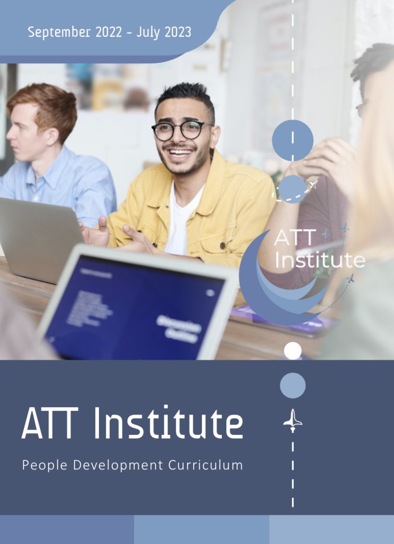 ATTInstitute's tweet photo. We’re very excited to share the ATTI 2022-23 people development curriculum with colleagues tomorrow. This is a product of lots of collaboration and harnessing expertise within @AcademyTrust & across our sector. Here’s a teaser ⬇️ #ATTIpeopledevelopment #transforminglives https://t.co/RRYWbeEkhJ