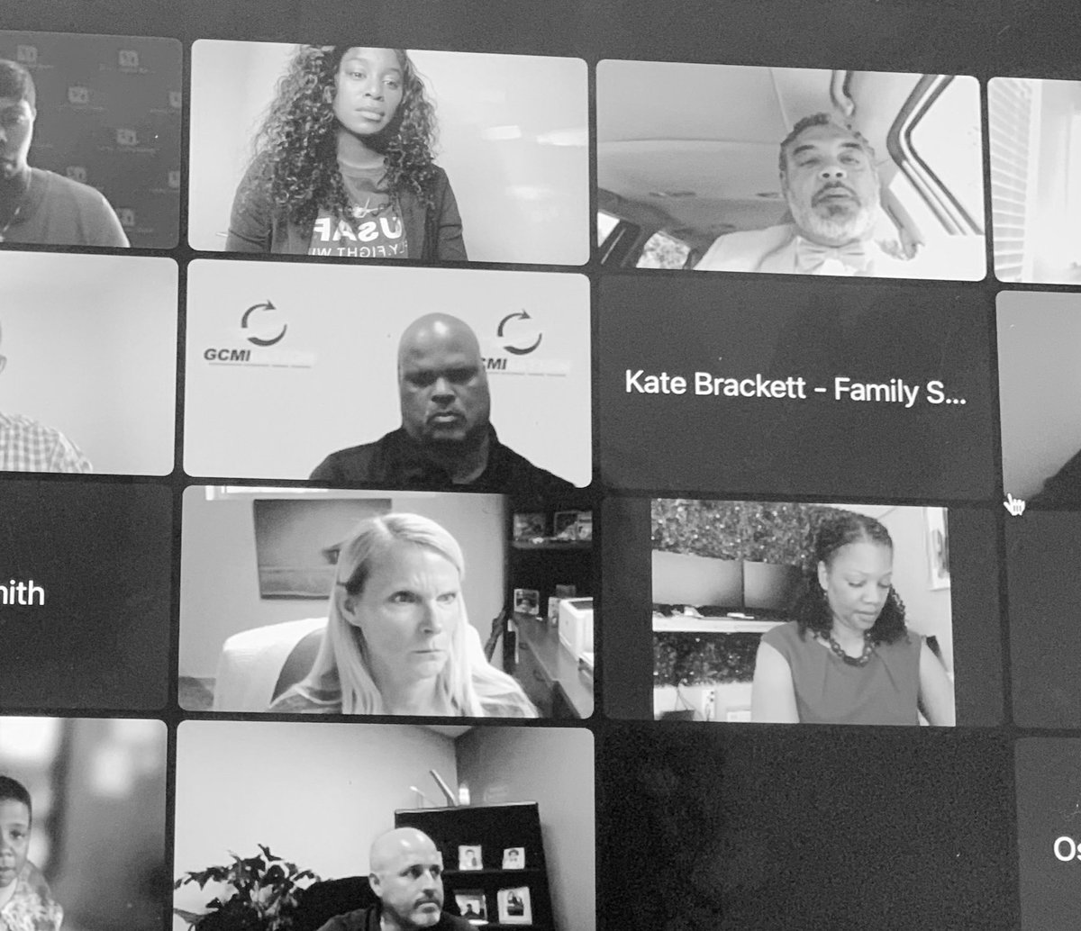 Ignore the “game faces” - we are excited about going to HARVARD. Thank you <a href="/FifthThird/">Fifth Third Bank</a> 💪🏾❤️🇺🇸 #fifththirdbetter #Nonprofits #daytonstrong