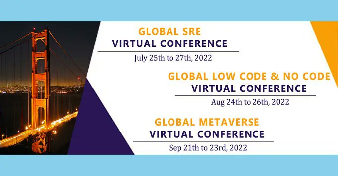 bigdataconf's tweet photo. Check out upcoming events in 2022 https://t.co/BCUogQfNdM
#GlobalSRE #Bigdata #ML #Deeplearning #ArtficialIntelligence #NLP #NoSQL #IoT #Tensorflow #Serverless #Kubernetes #DevOps #mlengineer #quantitativeanalyst #NoSQL #architecture #Metaverse #GlobalMV #LowCode #NoCode https://t.co/FRFSlw2MsR