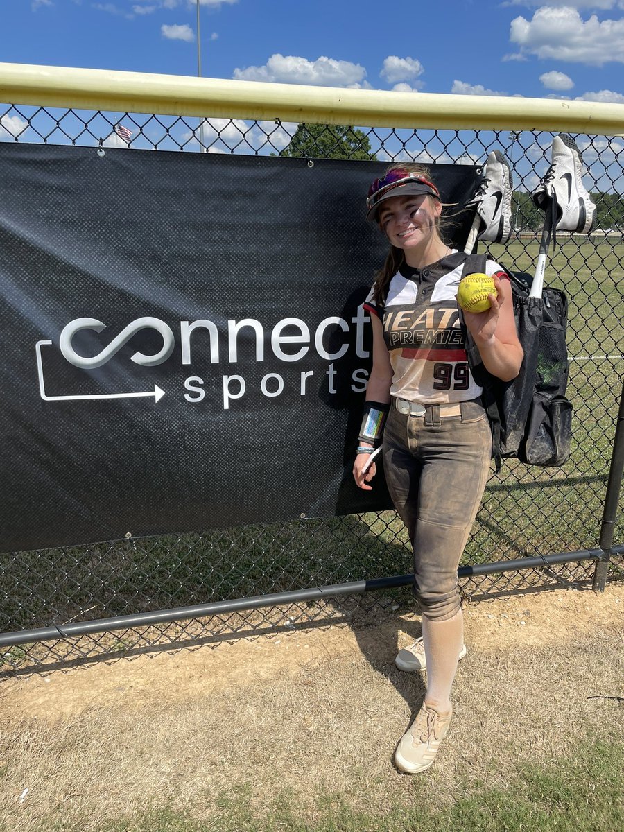 Great first game! 2/3 6 RBI with a triple and Grand Slam!! <a href="/ConnectSports_/">Connect Sports</a> <a href="/ondecksoftball/">OnDeck Softball 🥎</a> <a href="/MandiBaldufnsr/">Mandi Balduf</a> <a href="/sammymarshall10/">Sammy Marshall</a>