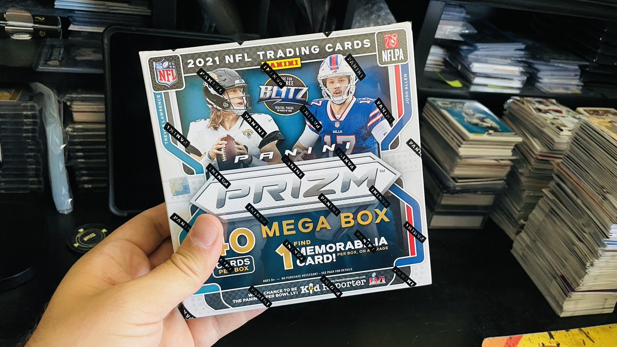 WatchTheBreaks's tweet photo. Who wants to rip a Prizm 🏈 Mega Box??? 

RT &amp; Follow to enter to win! 

#Collect #TheHobby https://t.co/POQwF81nid